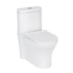 Vaso Sanitário Acoplado (monobloco) Smart 225 + Anel de vedação + Mangueira flexivel - Smart Norte