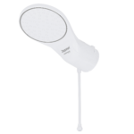 Chuveiro Elétrico Eletrônico 220V 7500w Branco Redondo Moment Zagonel