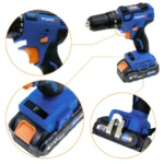 Furadeira/Parafusadeira Impacto Brushless à Bateria 18V Li-Ion 45Nm 1/2 Pol. com Carregador Bivolt e Bateria – FORTGPRO-FG3006 - Imagem 3