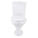 Kit Vaso Sanitário com Caixa Acoplada e Assento Branco Duplo Acionamento 3/6L Saída Vertical Saveiro Celite