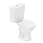 Kit Vaso Sanitário com Caixa Acoplada e Assento Branco Duplo Acionamento 3/6L Saída Vertical Saveiro Celite - Imagem 2