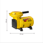 Motocompressor de Ar Direto 0,33HP 220V Schulz Jet Fácil Plus com Acessórios - Imagem 3