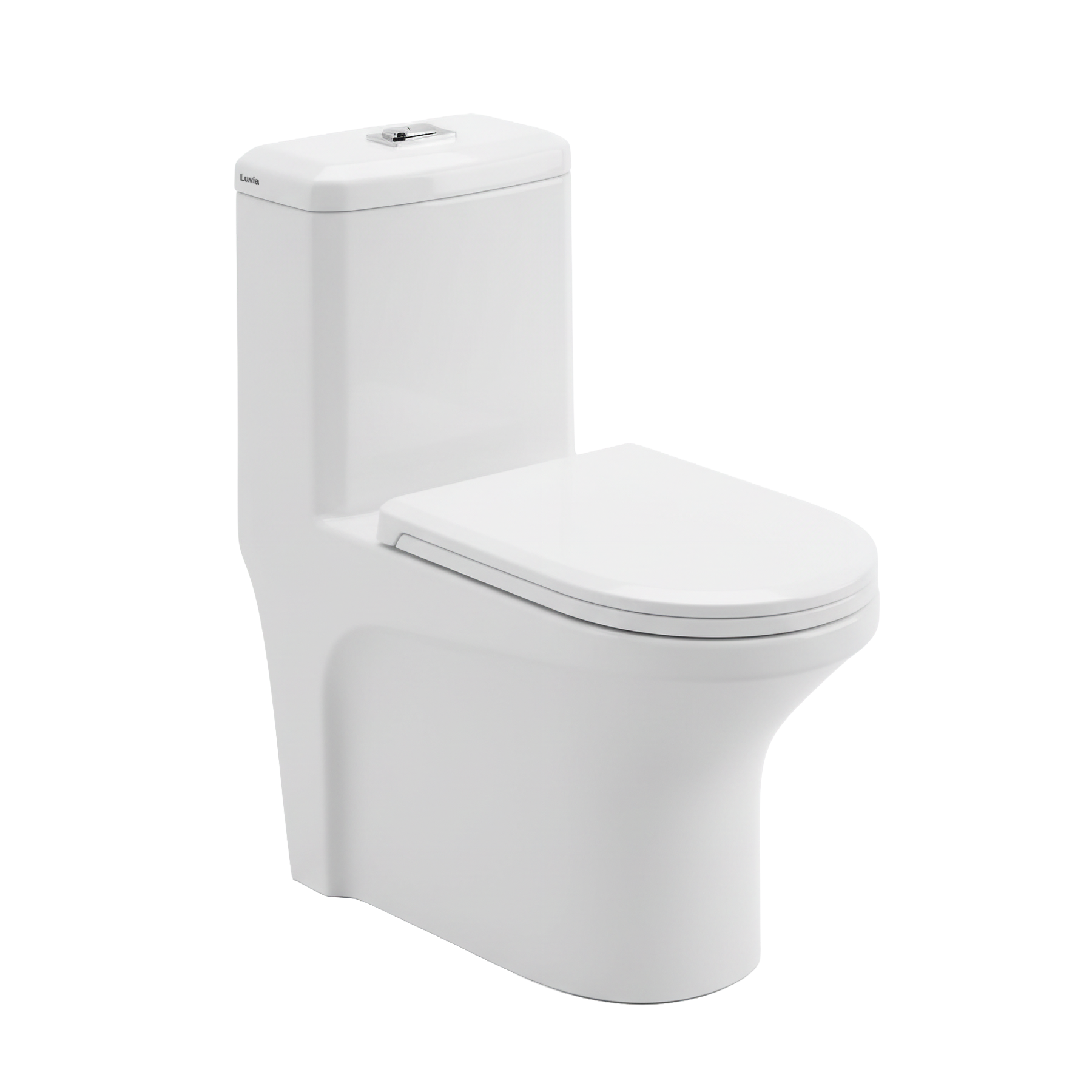 vaso_sanitario_monobloco_75_5l.png Kit Vaso Sanitário Monobloco com Assento Branco Quadrado 3 e 6 litros Elena Luvia - Imagem 1